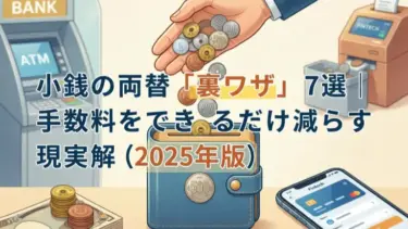 小銭の両替「裏ワザ」7選｜手数料をできるだけ減らす現実解（2025年版）