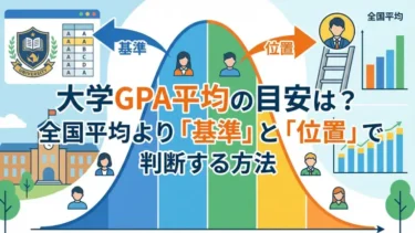 大学GPA平均の目安は？全国平均より「基準」と「位置」で判断する方法