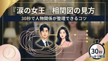 『涙の女王』相関図の見方｜30秒で人物関係が整理できるコツ