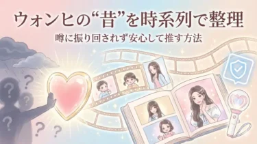 ウォンヒの“昔”を時系列で整理｜噂に振り回されず安心して推す方法