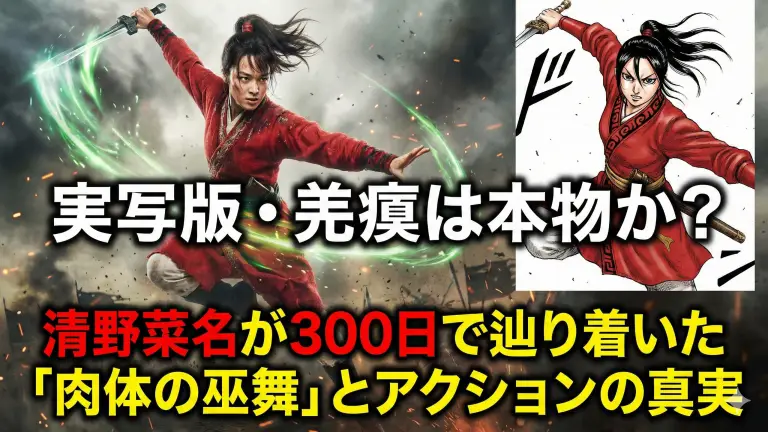 実写版・羌瘣は本物か？清野菜名が300日で辿り着いた「肉体の巫舞」とアクションの真実