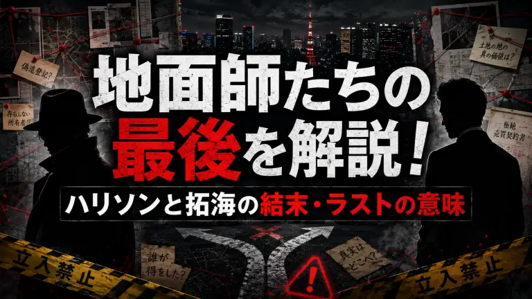 地面師たちの最後を解説！ハリソンと拓海の結末・ラストの意味