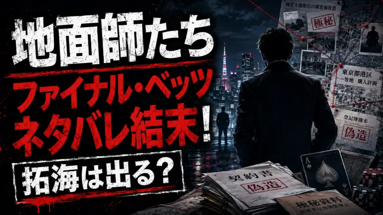 地面師たちファイナル・ベッツのネタバレ結末！拓海は出る？
