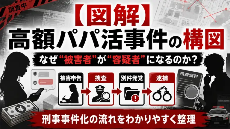 【図解】東京科学大生・小西木菜はなぜ逮捕された？高額パパ活と「被害者が容疑者になる」刑事事件の全貌