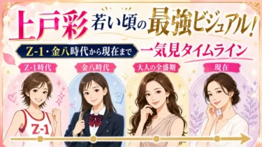 上戸彩 若い頃の最強ビジュアル！Z-1・金八時代から現在までの顔面偏差値一気見タイムライン